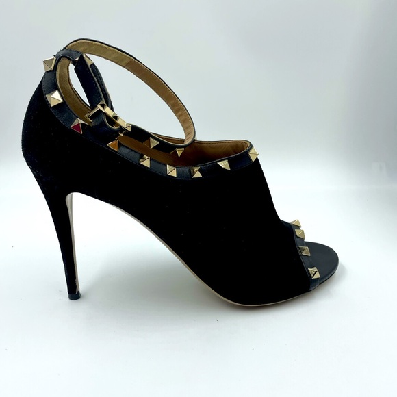 Valentino peep toe booties 39.5 - Picture 5 of 6